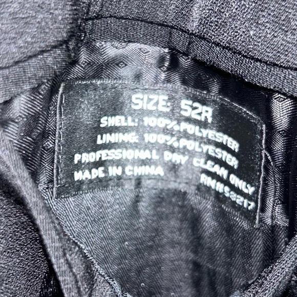 MidTown Man Suit Jacket Long Sleeve 3 Button Blazer Sport Coat Notch Collar Line - Picture 8 of 9